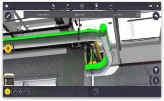 Trimble X7 Screen